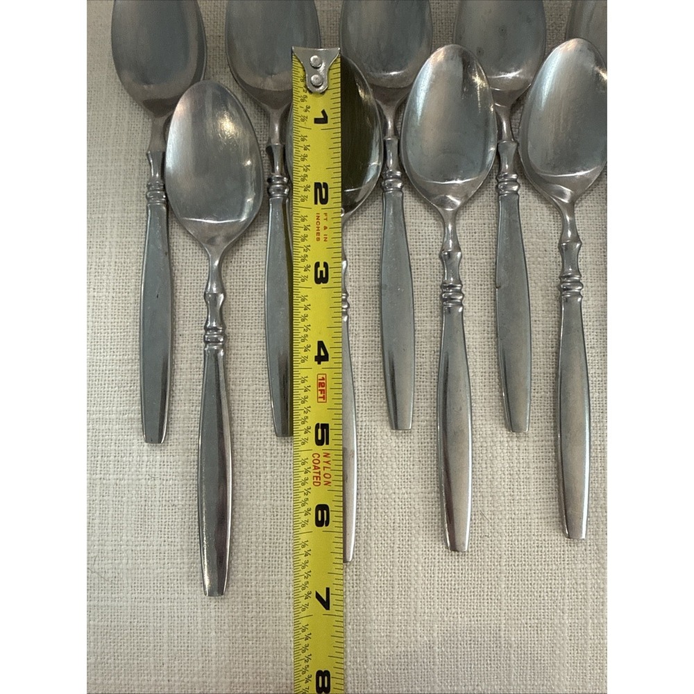 11 - Rebacraft PERTH 6 3/8" Teaspoon‎ Stainless Steel Flatware - Picture 7 of 7